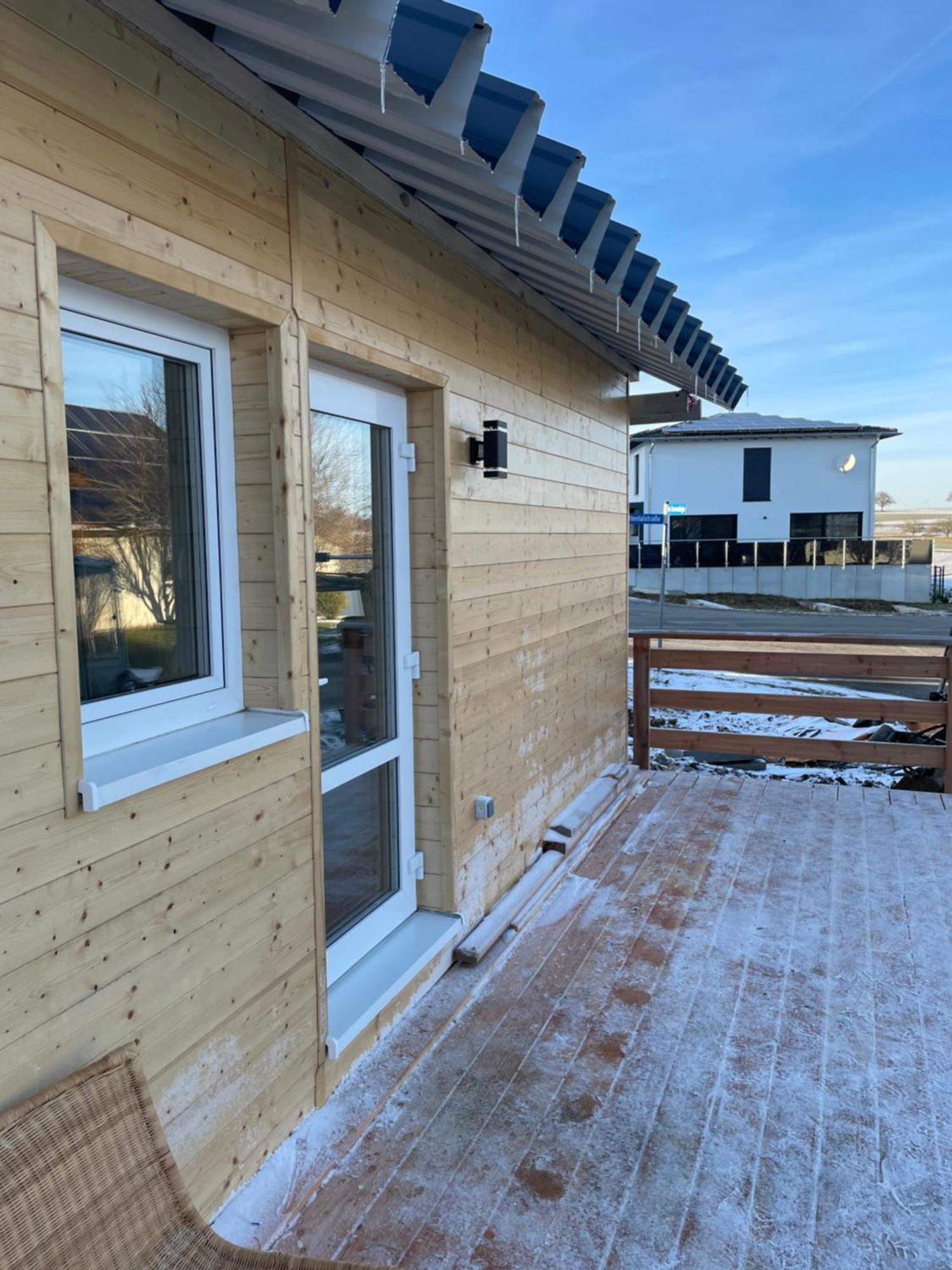Tinyhaus #1 Huelben - Ortsrand - Kostenlose Parkplaetze Hulben Esterno foto
