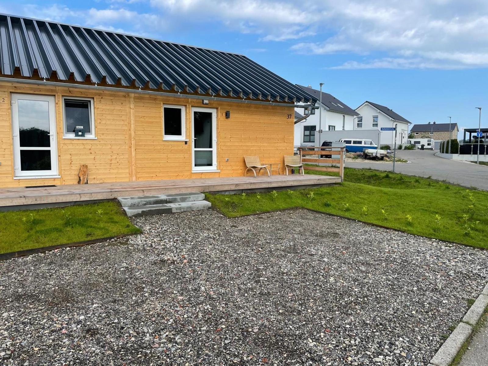 Tinyhaus #1 Huelben - Ortsrand - Kostenlose Parkplaetze Hulben Esterno foto