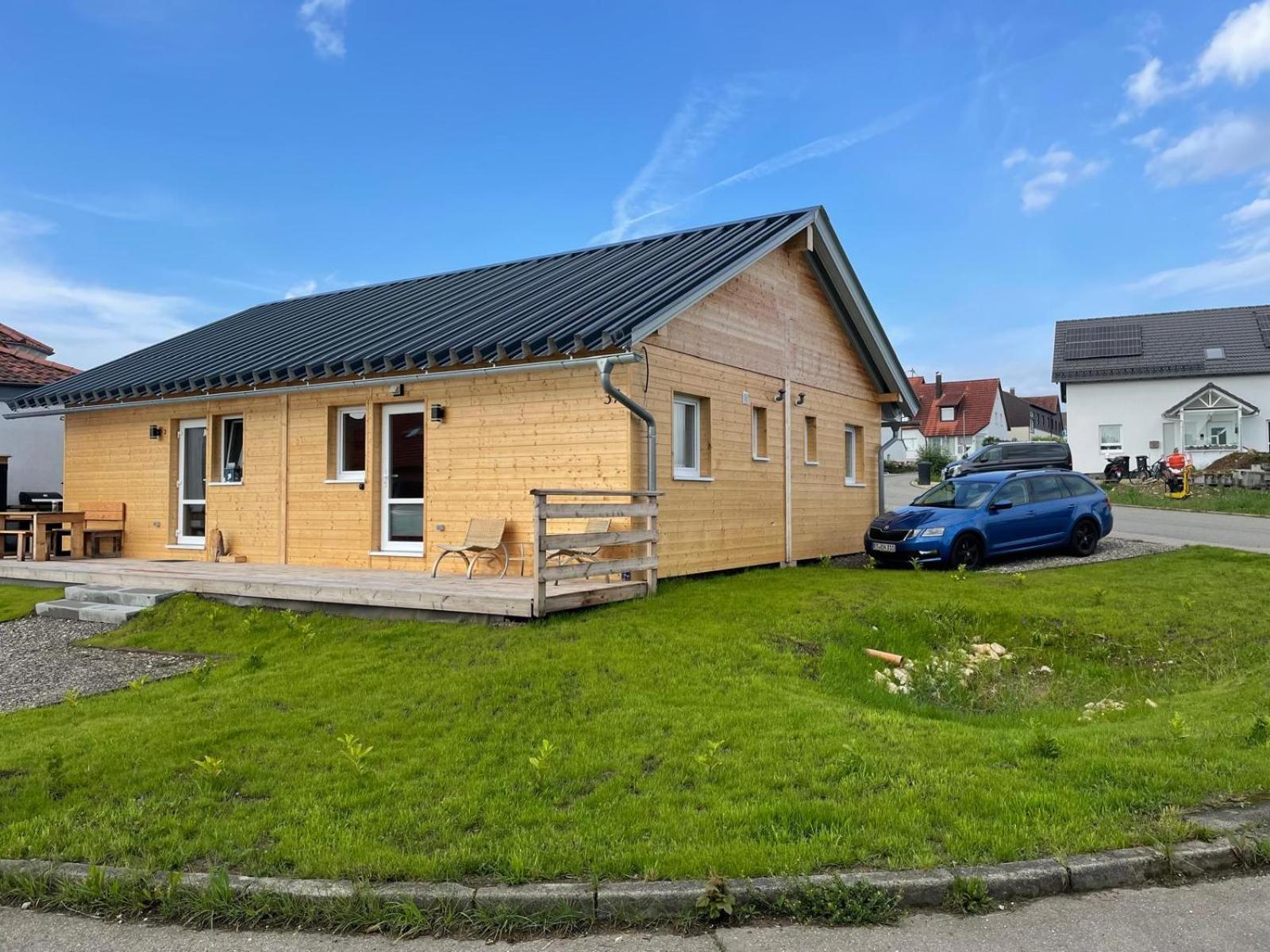 Tinyhaus #1 Huelben - Ortsrand - Kostenlose Parkplaetze Hulben Esterno foto